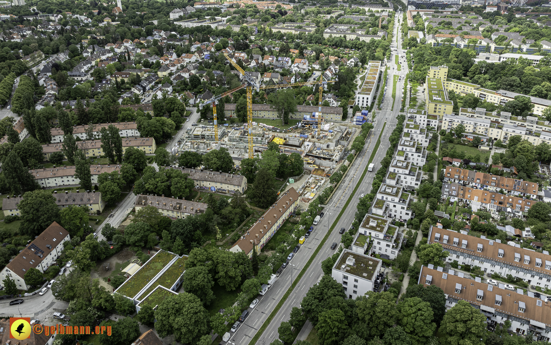 25.05.2024 - Baustelle Maukäfersiedlung in Berg am Laim