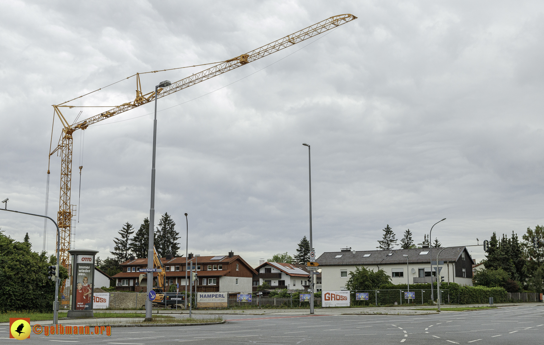 28.05.2024 - Bilder der Baustelle MONACO an der Heinrich-Wieland/Ecke Corinthstrasse in Neuperlach