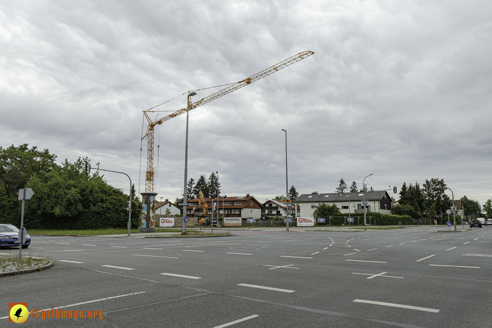 28.05.2024 - Bilder der Baustelle MONACO an der Heinrich-Wieland/Ecke Corinthstrasse in Neuperlach