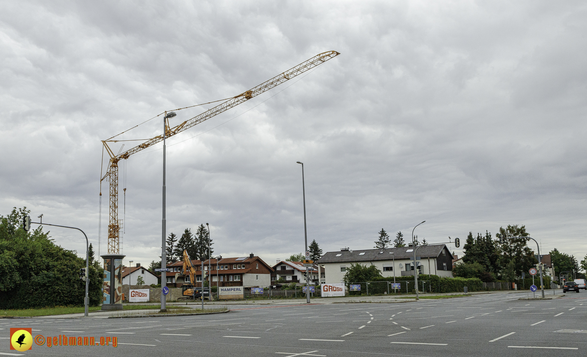28.05.2024 - Bilder der Baustelle MONACO an der Heinrich-Wieland/Ecke Corinthstrasse in Neuperlach