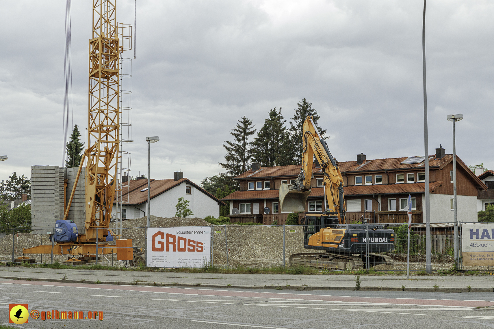 28.05.2024 - Bilder der Baustelle MONACO an der Heinrich-Wieland/Ecke Corinthstrasse in Neuperlach