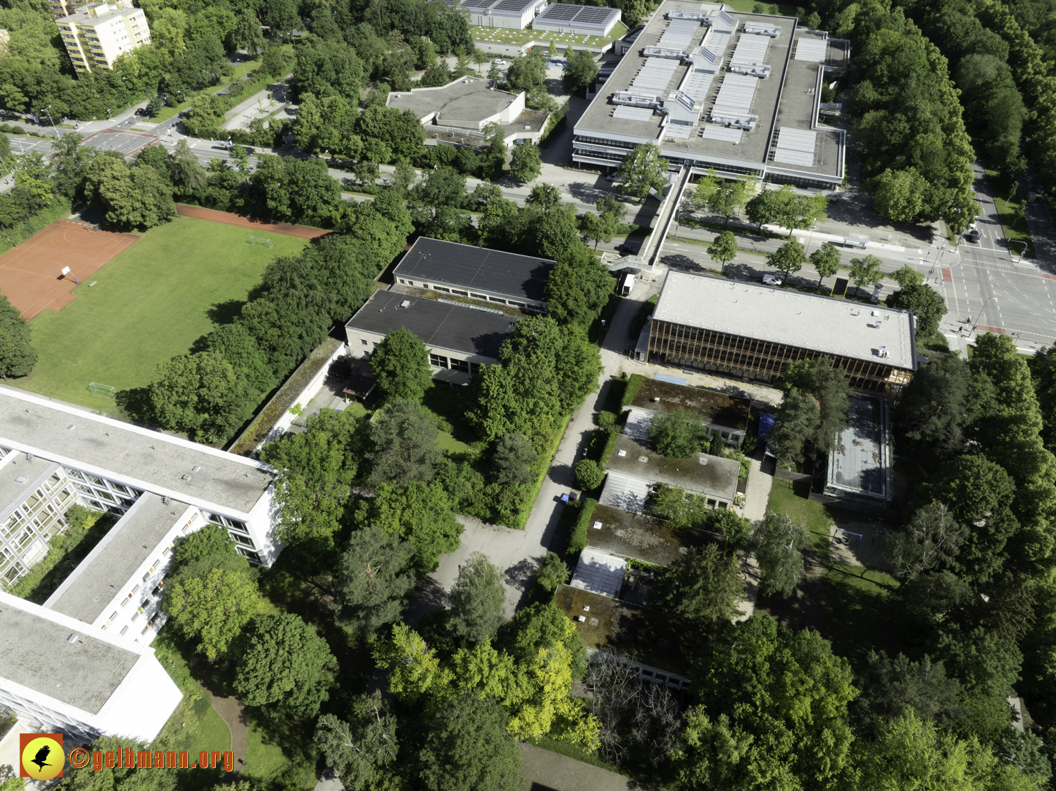 30.05.2024 - Luftbilder vom Haus für Kinder in Neuperlach