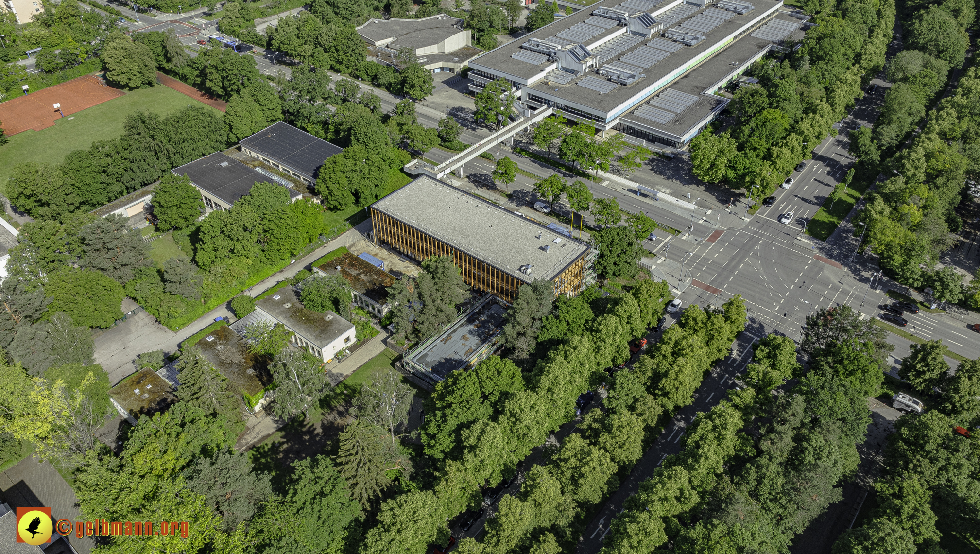 30.05.2024 - Luftbilder vom Haus für Kinder in Neuperlach