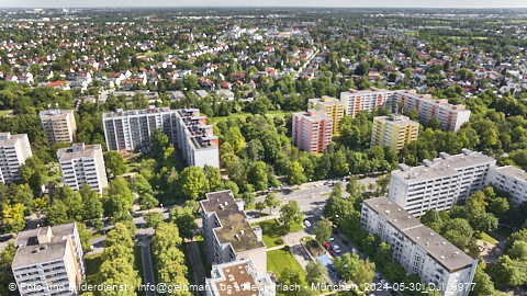 30.05.2024 - Baustelle Karl-Marx-Ring 11-21 in Neuperlach