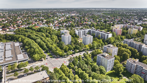 30.05.2024 - Baustelle Karl-Marx-Ring 11-21 in Neuperlach