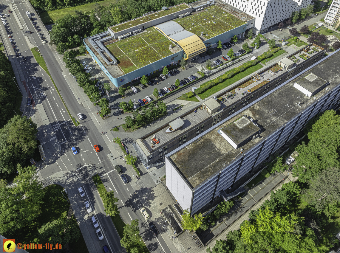 2024-05-30-plettzentrum - Baustelle im Plettzentrum zur Montessori-Schule Neuperlach