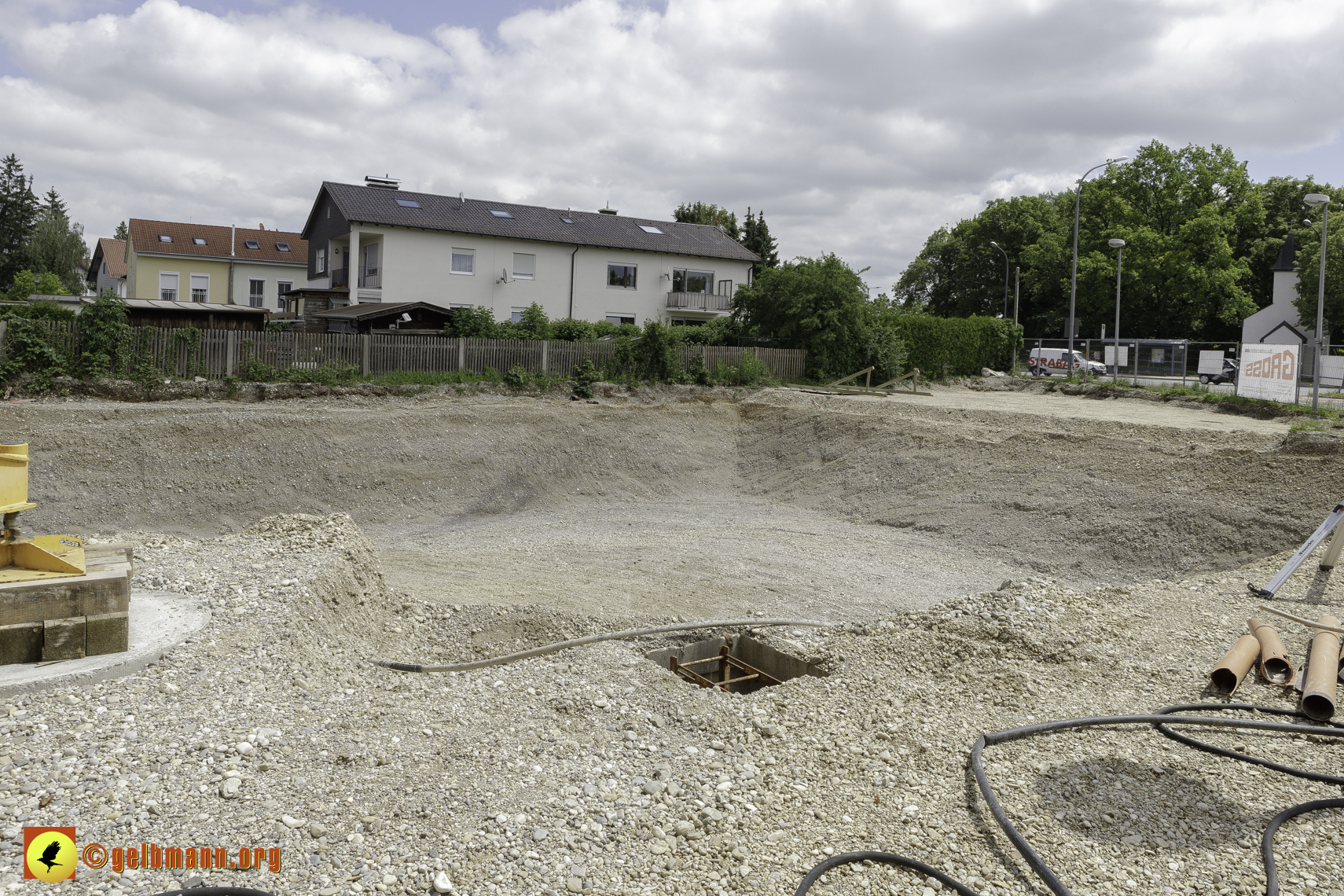 04.06.2024 - Bilder der Baustelle MONACO an der Heinrich-Wieland/Ecke Corinthstrasse in Neuperlach