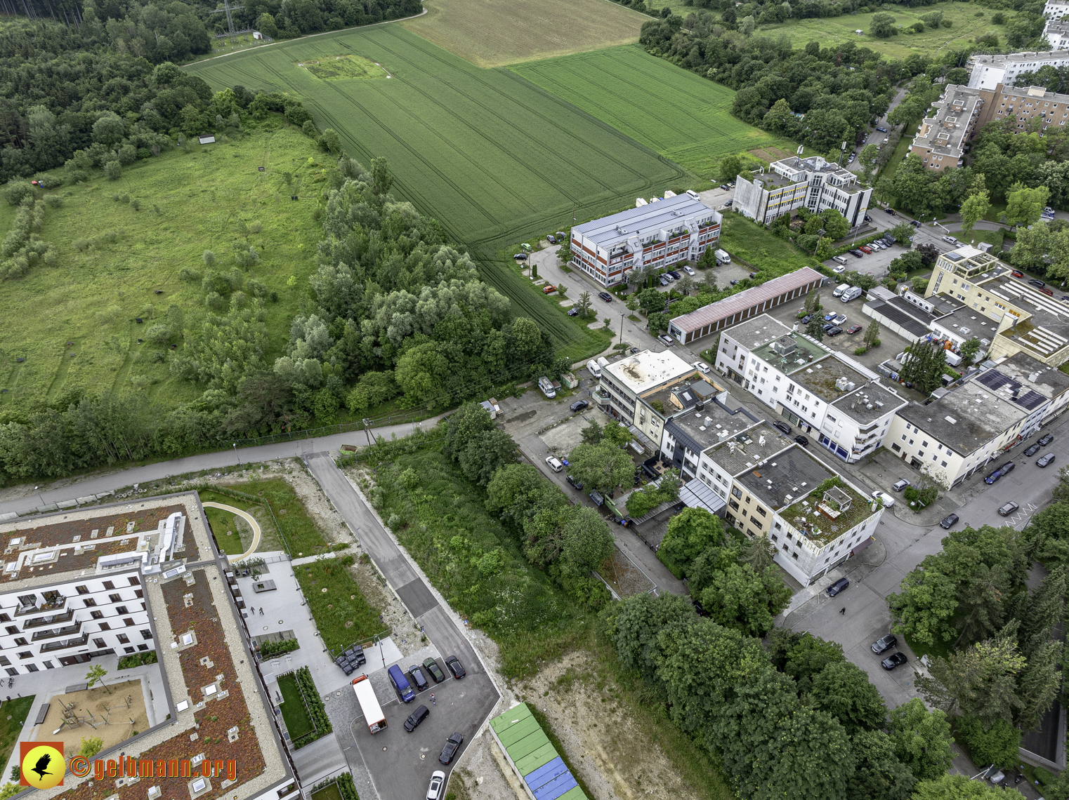 06.06.2024 - Baustelle Alexisquartier und PAndion Verde in Neuperlach