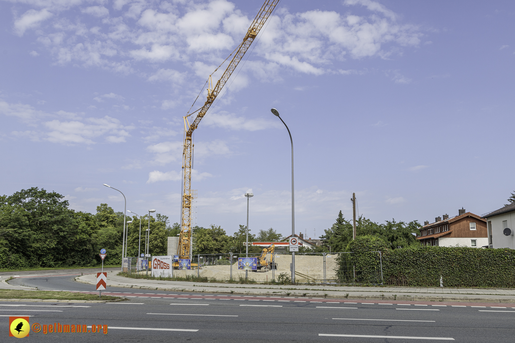 08.06.2024 - Bilder der Baustelle MONACO an der Heinrich-Wieland/Ecke Corinthstrasse in Neuperlach