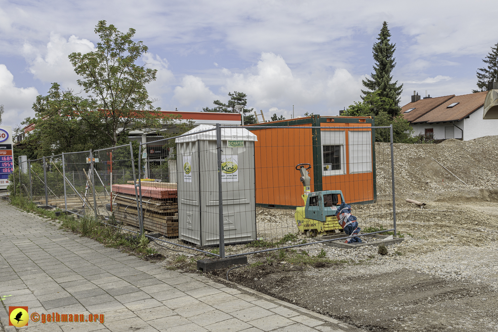 10.06.2024 - Bilder der Baustelle MONACO an der Heinrich-Wieland/Ecke Corinthstrasse in Neuperlach
