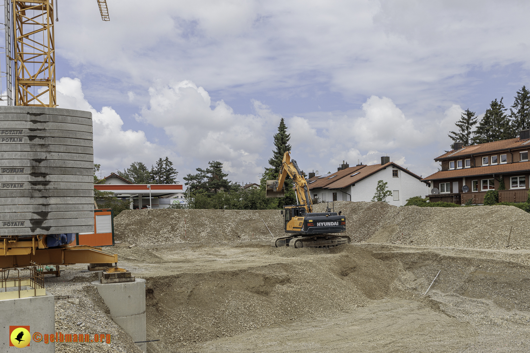 10.06.2024 - Bilder der Baustelle MONACO an der Heinrich-Wieland/Ecke Corinthstrasse in Neuperlach