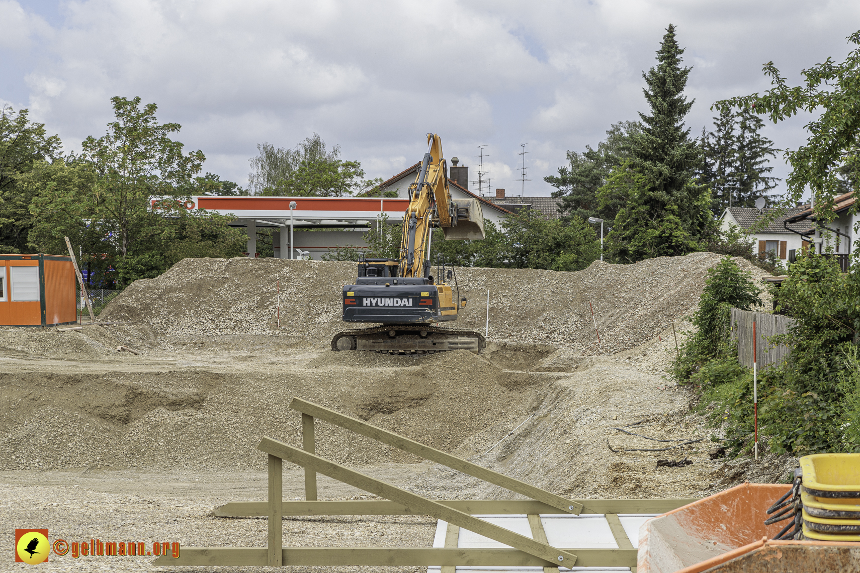 10.06.2024 - Bilder der Baustelle MONACO an der Heinrich-Wieland/Ecke Corinthstrasse in Neuperlach