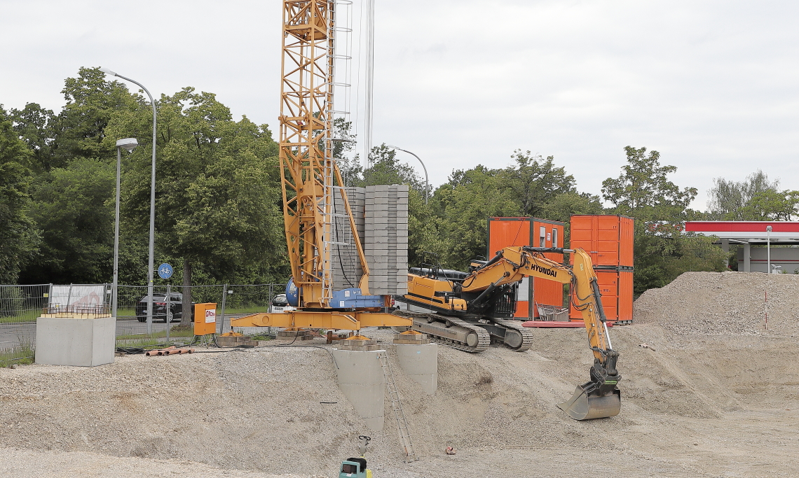 15.06.2024 - Baustelle MAONACO an der Heinrich-Wieland-Straße