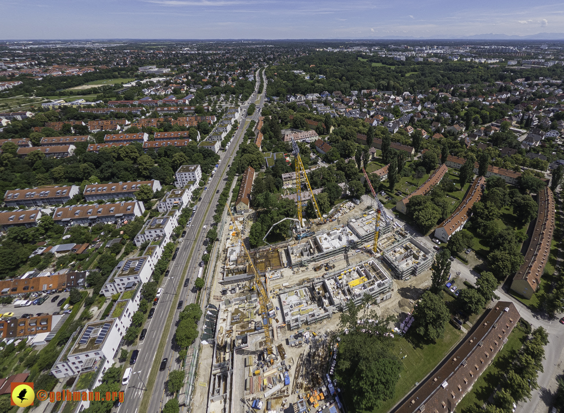 18.06.2024 - Baustelle Maikäfersiedlung in Berg am Laim