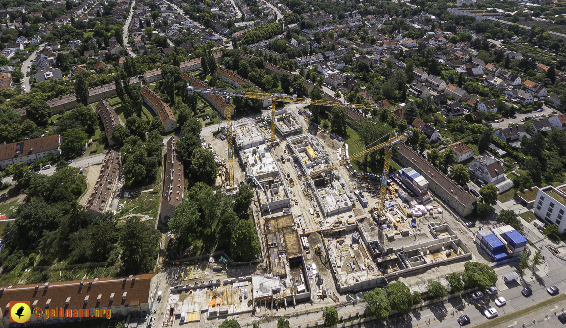 18.06.2024 - Baustelle Maikäfersiedlung in Berg am Laim