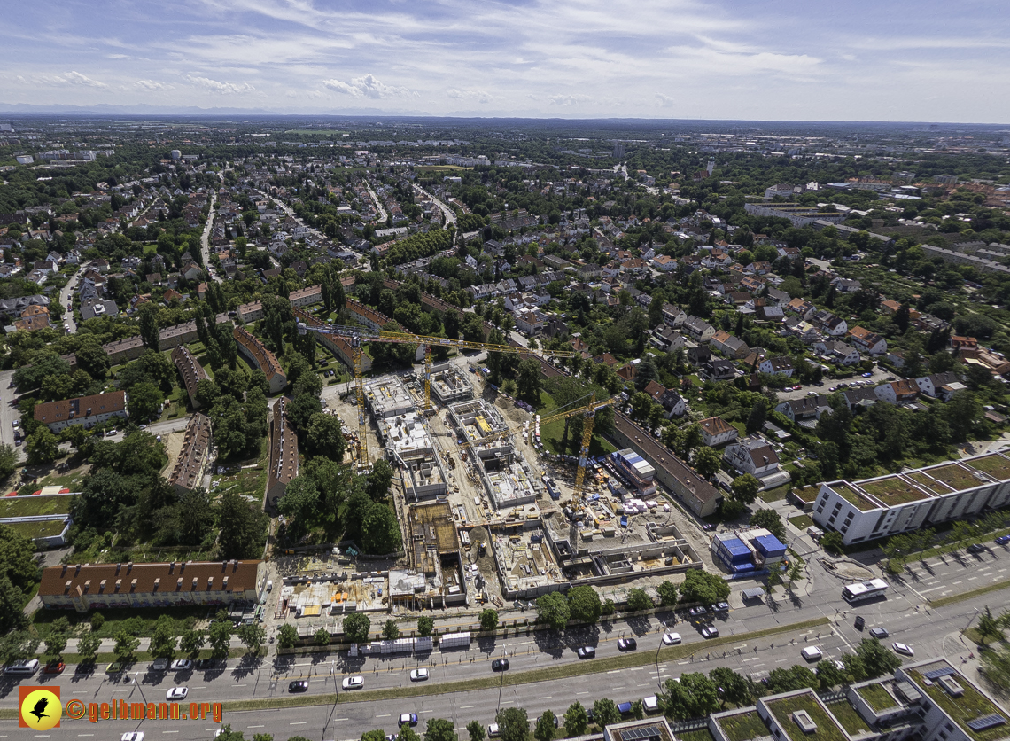 18.06.2024 - Baustelle Maikäfersiedlung in Berg am Laim