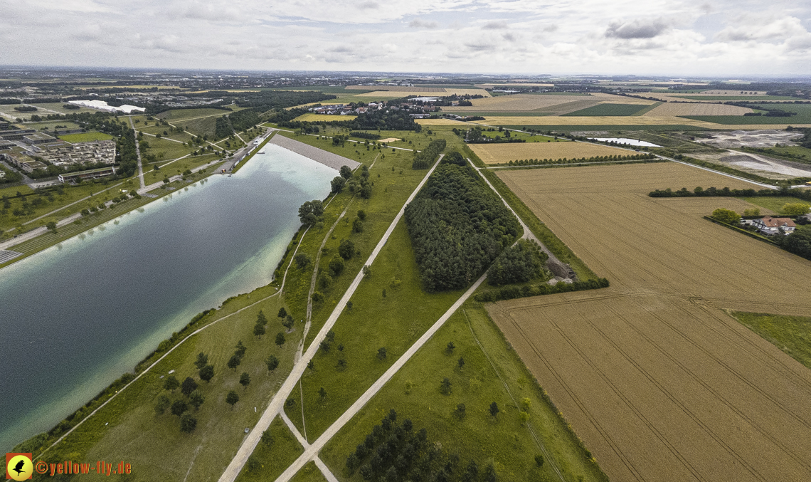11.07.2024 - DEMOS-Baustelle und BayernHeim-Baustelle in Gronsdorf und Riemer See