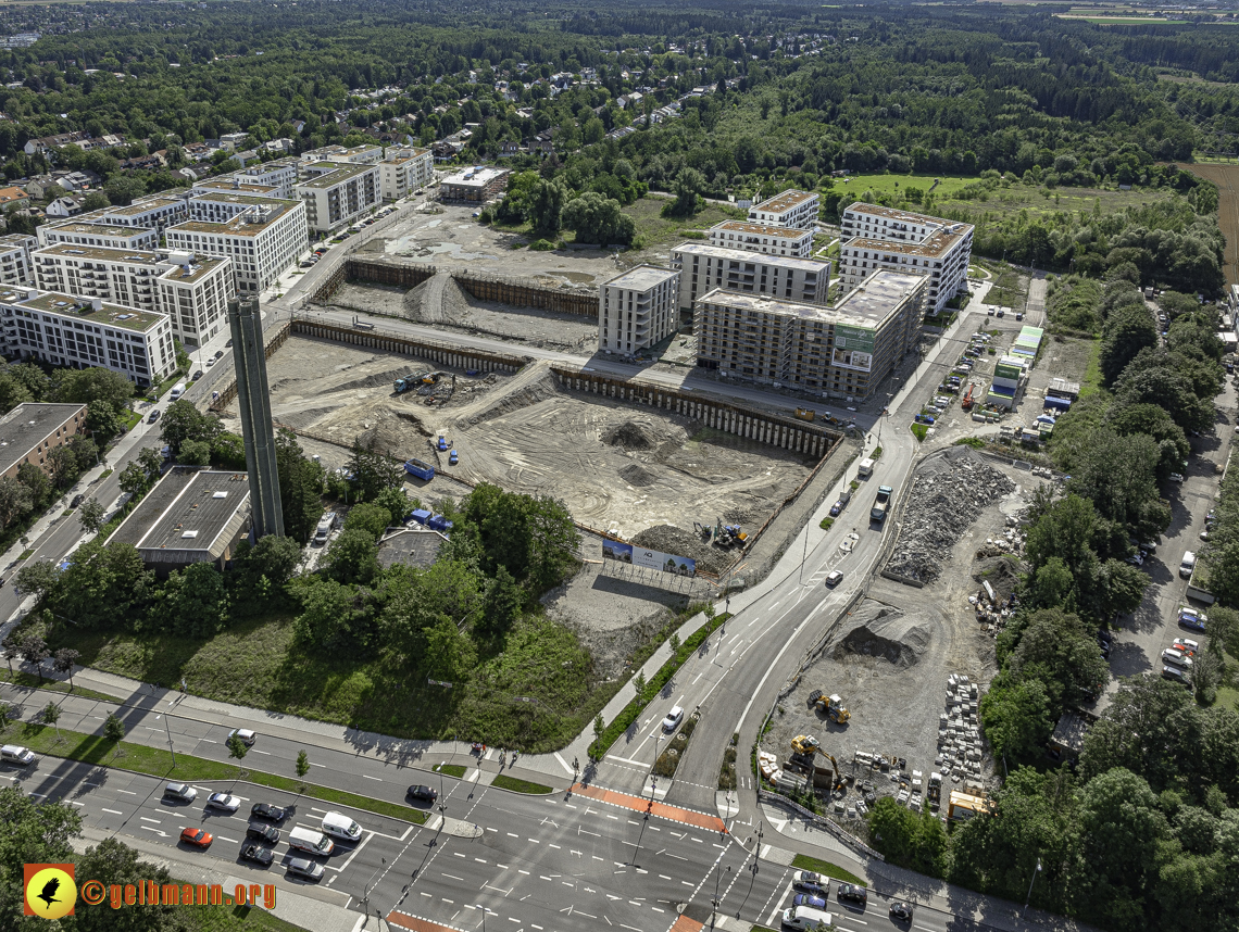 15.07.2024 - Baustelle Alexisqaurtier und Pandion Verde