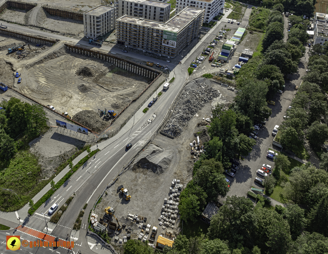 15.07.2024 - Baustelle Alexisqaurtier und Pandion Verde