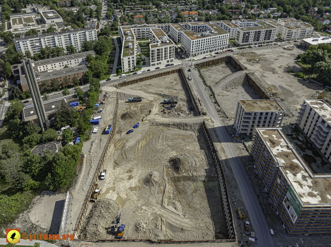 15.07.2024 - Baustelle Alexisqaurtier und Pandion Verde