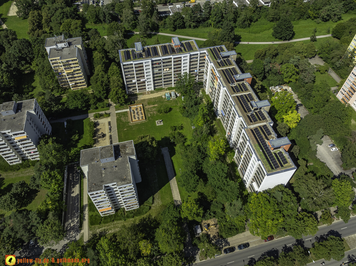 29.07.2024 - Baustelle Karl-Marx-Ring 11-21 in Neuperlach