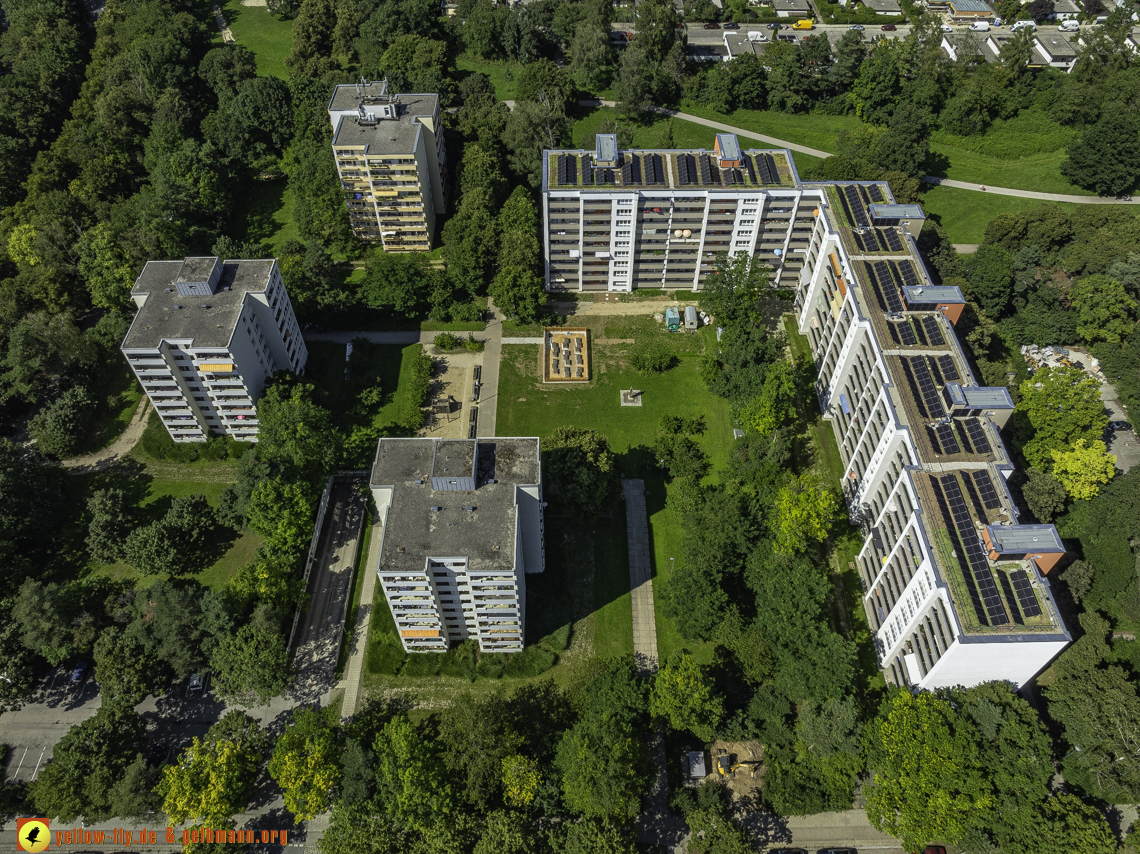 29.07.2024 - Baustelle Karl-Marx-Ring 11-21 in Neuperlach