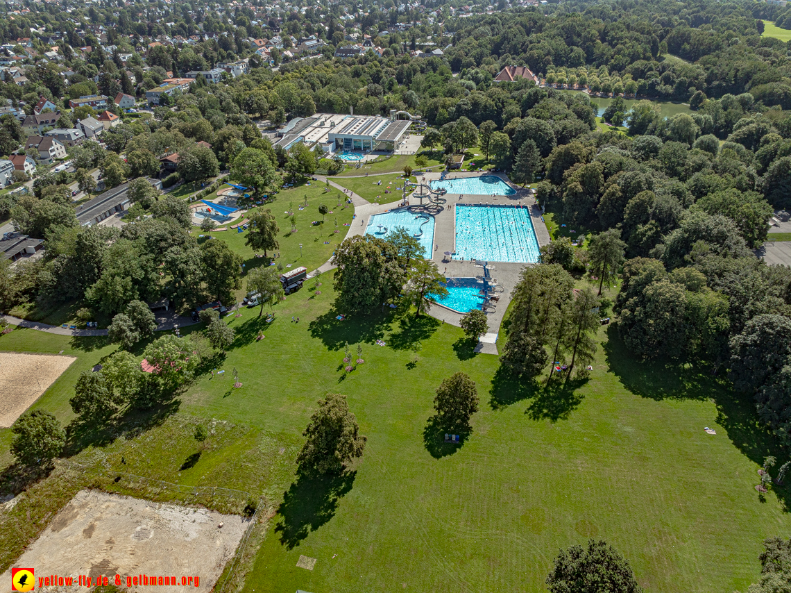 06.08.2024 - die Geothermiebaustelle am Michaelibad in Berg am Laim