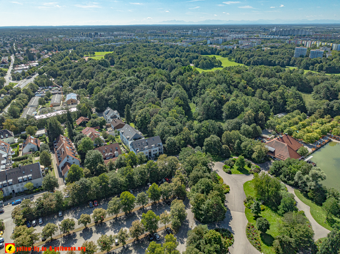 06.08.2024 - die Geothermiebaustelle am Michaelibad in Berg am Laim