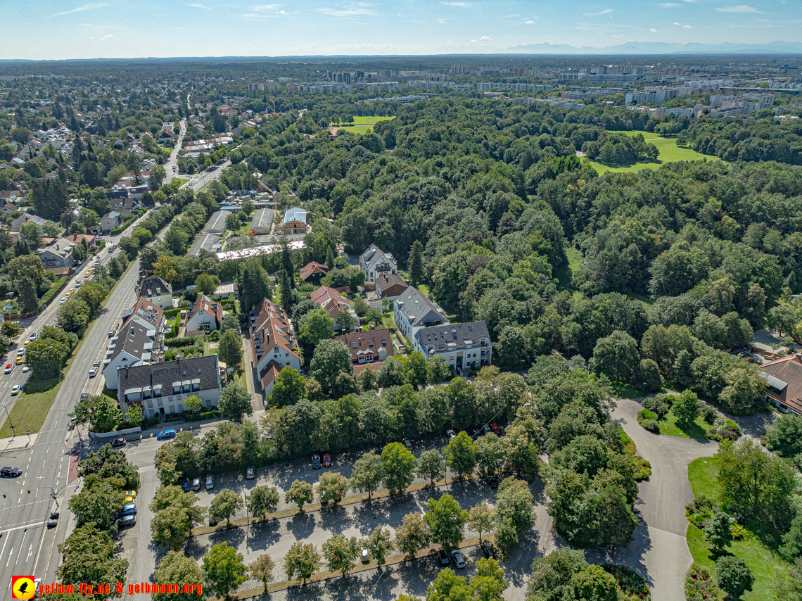 06.08.2024 - die Geothermiebaustelle am Michaelibad in Berg am Laim