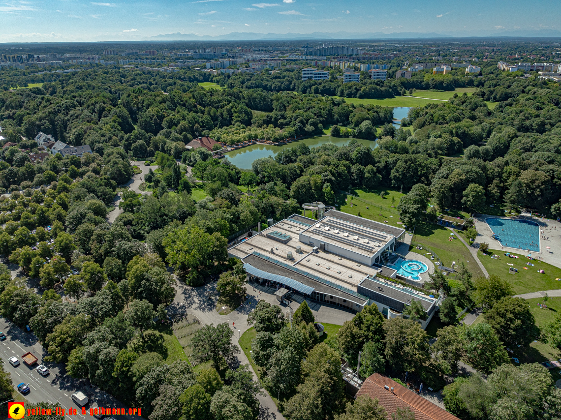 06.08.2024 - die Geothermiebaustelle am Michaelibad in Berg am Laim