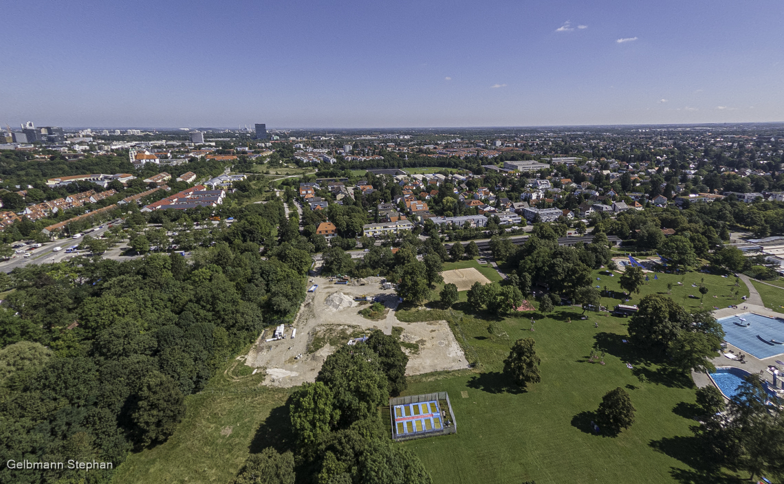 09.08.2024 - Geothermiebaustelle und Ostpark in Berg am Laim