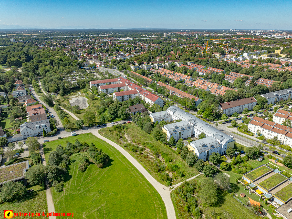06.08.2024 - der verschwundene Hachinger Bach in Berg am Laim