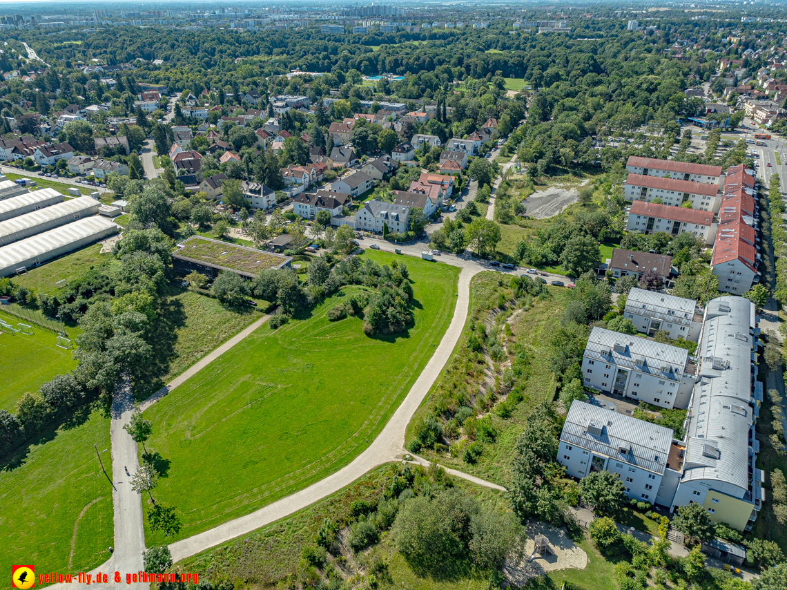 06.08.2024 - der verschwundene Hachinger Bach in Berg am Laim