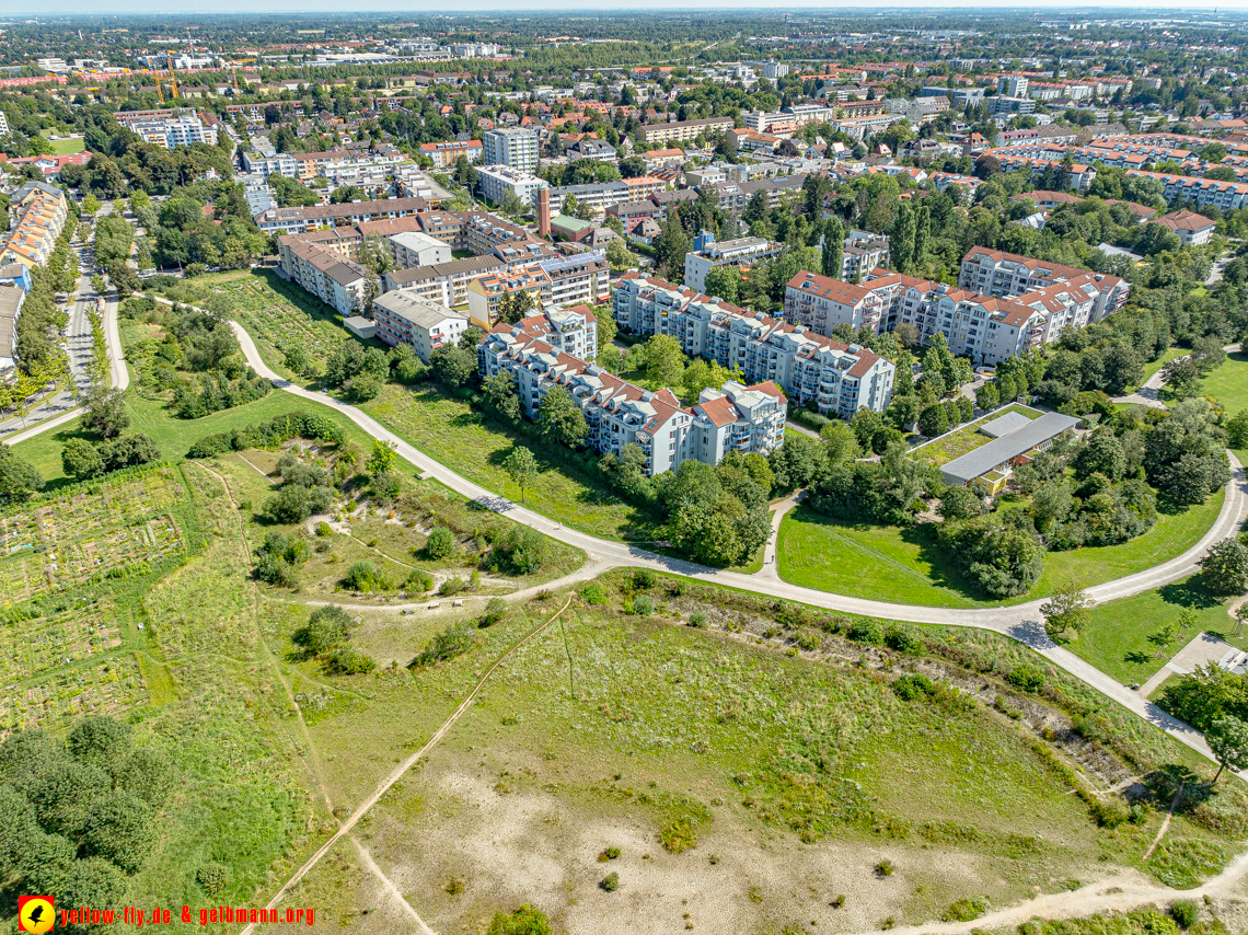 06.08.2024 - der verschwundene Hachinger Bach in Berg am Laim