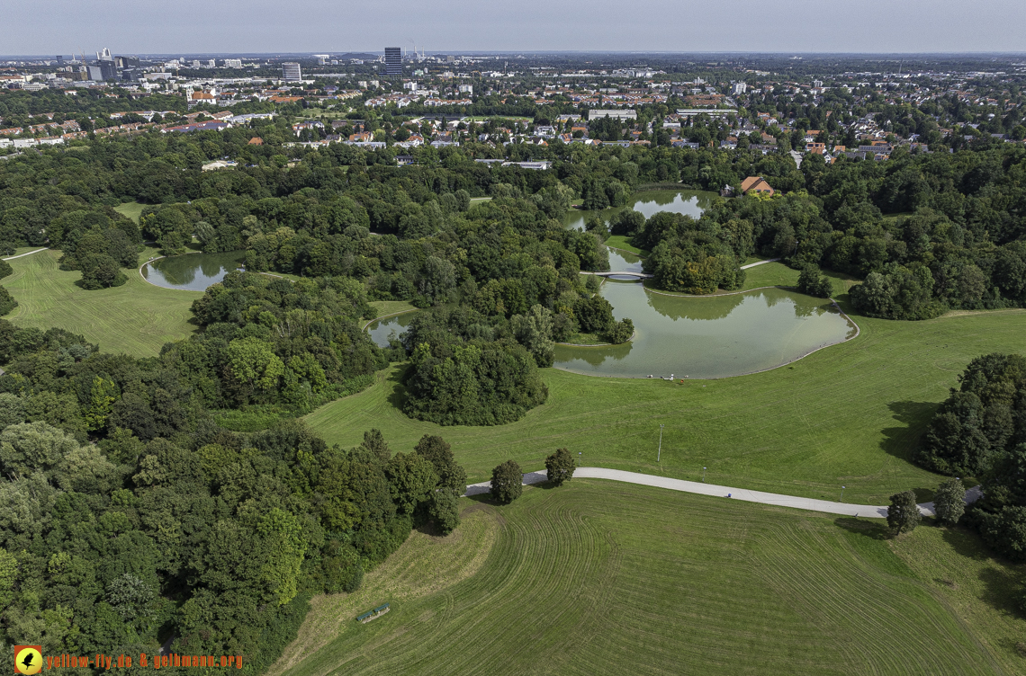 22.08.2024 - der Ostpark und die Geothermiebaustelle in Neuperlach