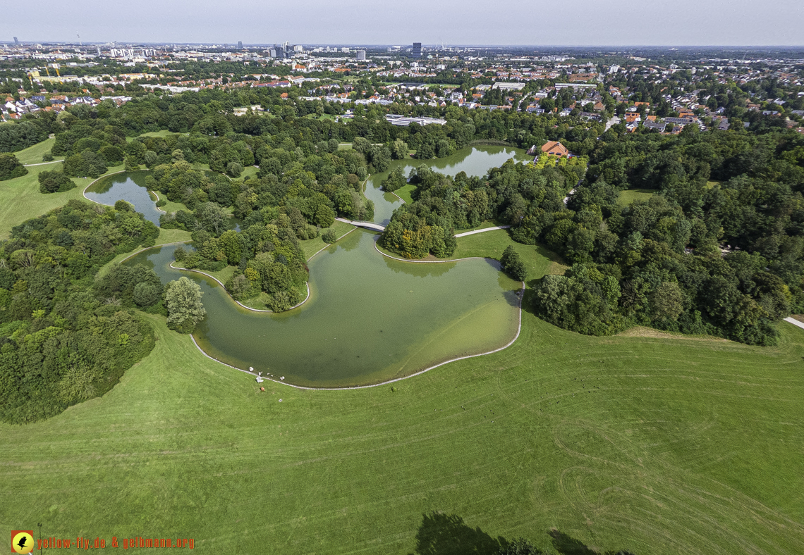 22.08.2024 - der Ostpark und die Geothermiebaustelle in Neuperlach