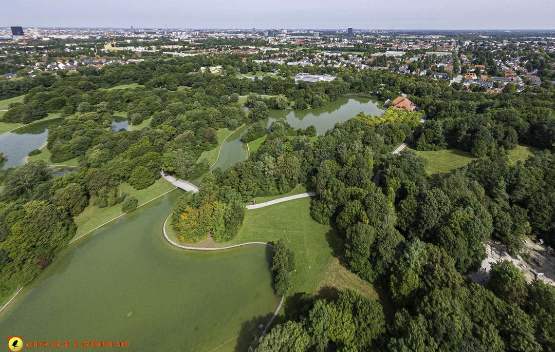 22.08.2024 - der Ostpark und die Geothermiebaustelle in Neuperlach