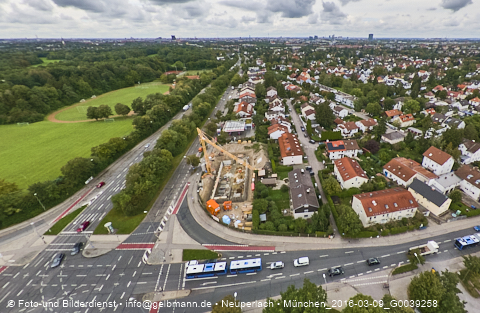 12.09.2024 - Baustelle Heinrich-Wieland-Straße in Neuperlach