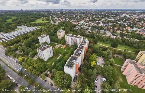 12.09.2024 - Dachbegehung mit der Münchner Wohnen am Karl-Marx-Ring 11-21 in Neuperlach