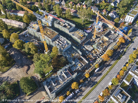 09.10.2024 - Baustelle Maikäfersiedlung in Berg am Laim