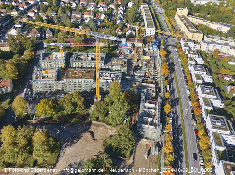 09.10.2024 - Baustelle Maikäfersiedlung in Berg am Laim