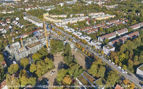 09.10.2024 - Baustelle Maikäfersiedlung in Berg am Laim