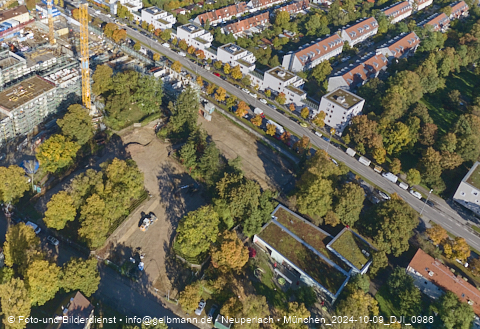 09.10.2024 - Baustelle Maikäfersiedlung in Berg am Laim