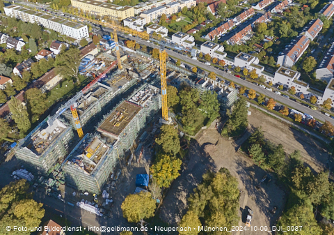09.10.2024 - Baustelle Maikäfersiedlung in Berg am Laim