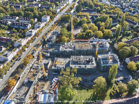 09.10.2024 - Baustelle Maikäfersiedlung in Berg am Laim