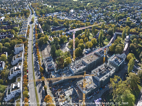 09.10.2024 - Baustelle Maikäfersiedlung in Berg am Laim