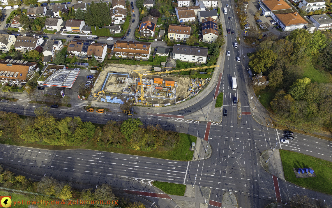 29.10.2024 - Baustelle in der Heinrich-Wieland-Strasse in Neuperlach