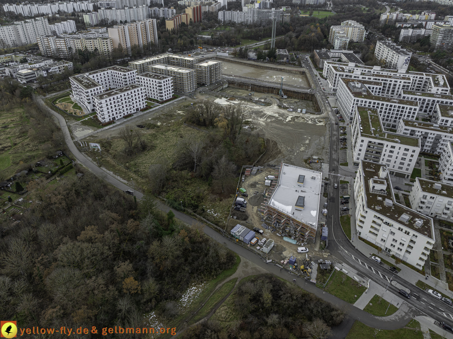  26.11.2024 - Alexisquartier-DEMOS Baustelle in Neuperlach
