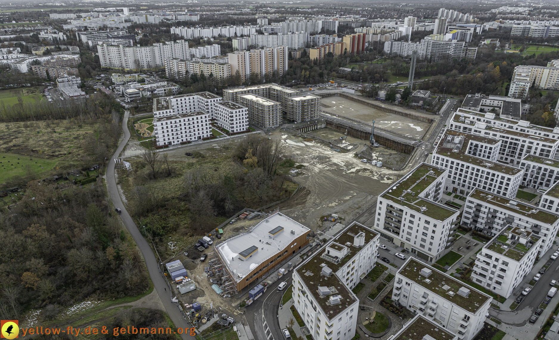  26.11.2024 - Alexisquartier-DEMOS Baustelle in Neuperlach