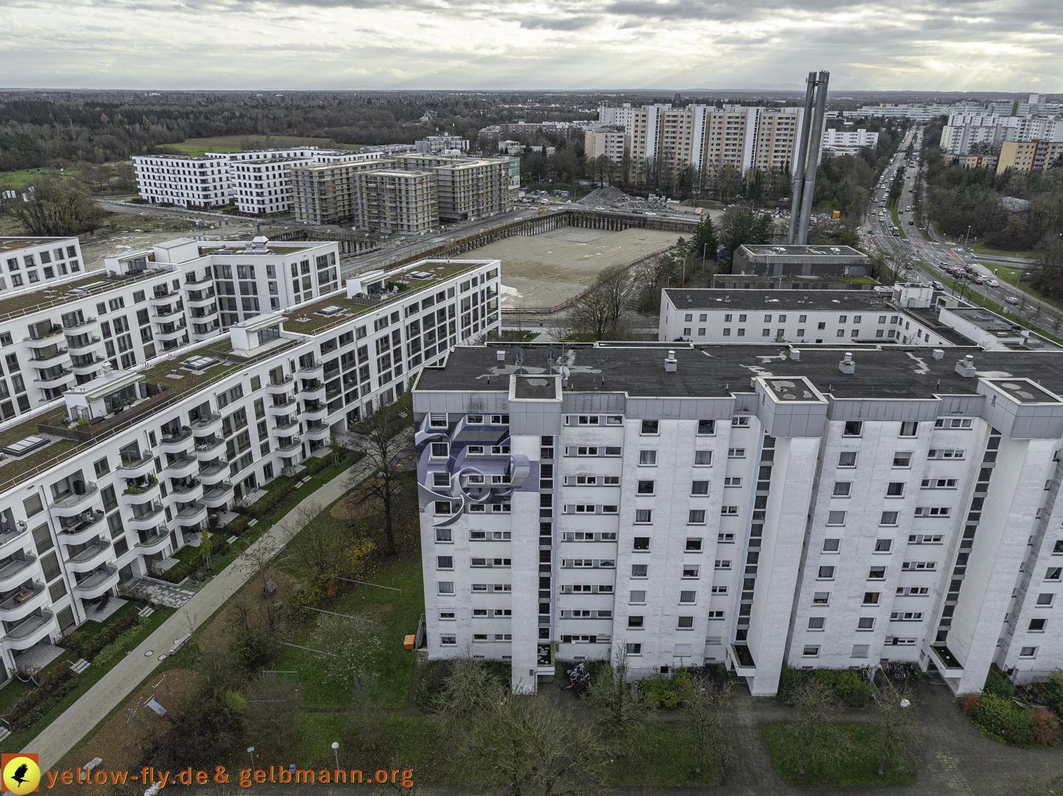  26.11.2024 - Alexisquartier-DEMOS Baustelle in Neuperlach